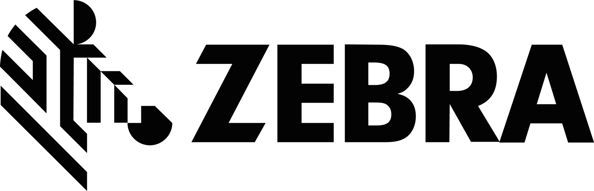 Zebra Technologies logo — the striped zebra head beside the Zebra wordmark